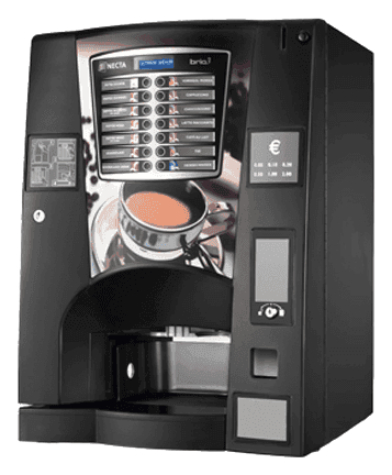 machine à café Necta Brio 3, de face