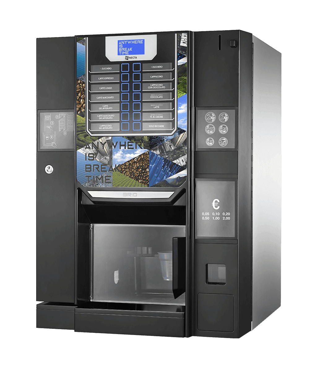 machine à café Necta Brio Up, de face