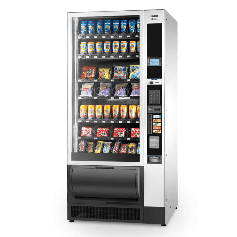 distributeur de snacks Necta Samba, de face