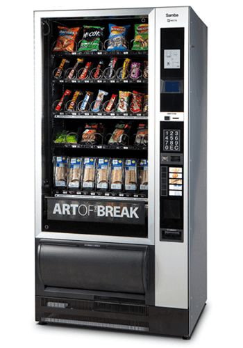 distributeur de snacks Necta Samba Top, de face