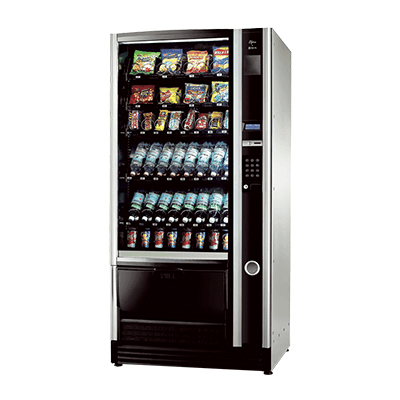 distributeur de snacks Necta Sfera, de face