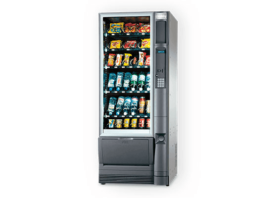 distributeur de snacks Necta Snakky, de face