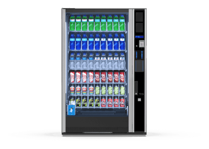 distributeur de boissons fraîches Vendo G-Drink Design 9, de face
