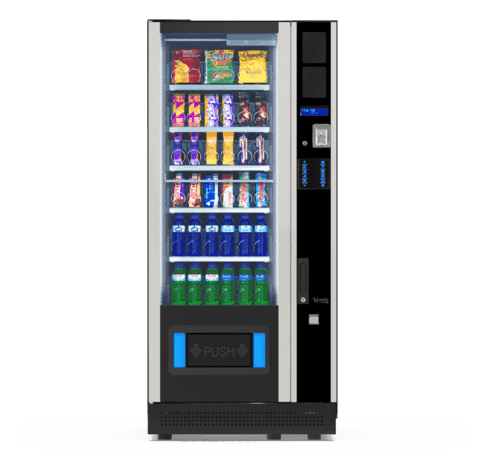 distributeur de snacks Vendo G-Snack Design 6, de face