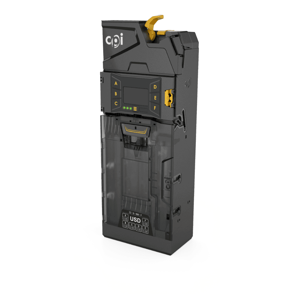 monnayeur rendeur CPI Gryphon, de face