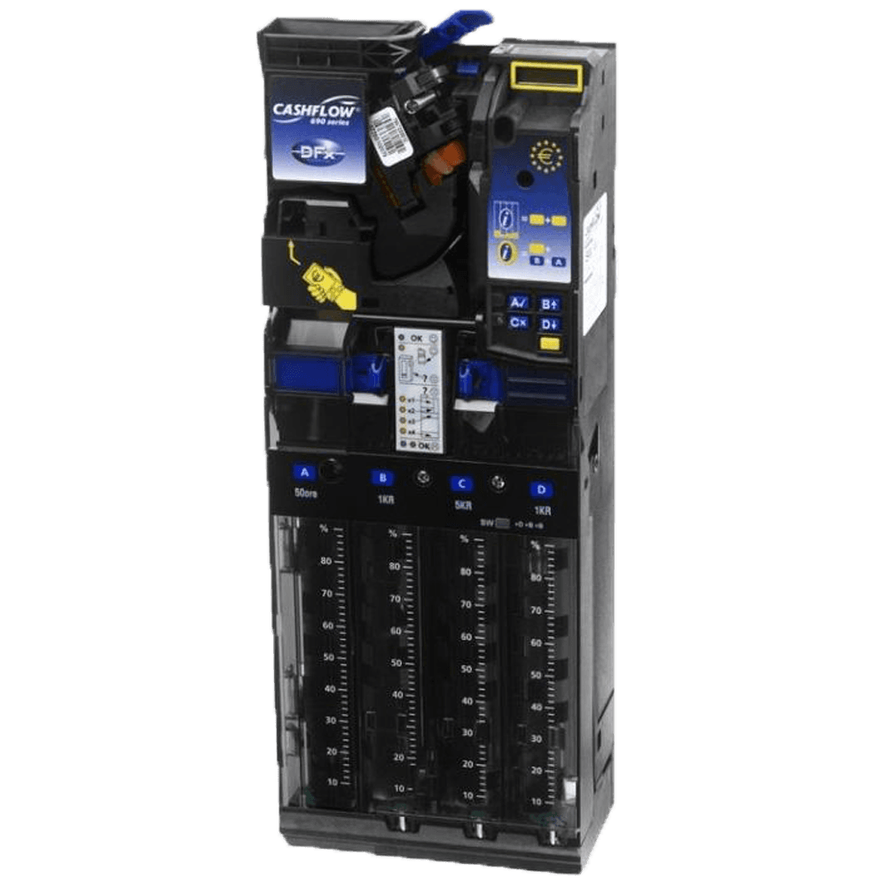 monnayeur rendeur MEI CashFlow 690, de face